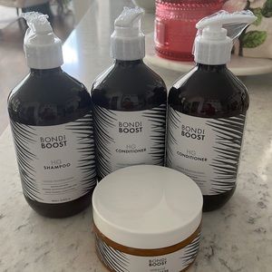 Bondi Boost shampoo, conditioner and mask